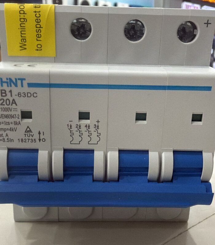 Chint 63A DC Breaker 4P DC 63A